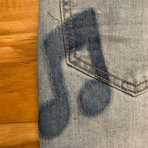 Fashion Nova Music Note Denim Flare Jeans - Picture 3 of 6